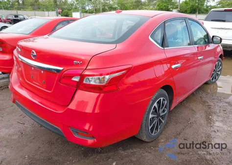 2017 Nissan Sentra Sv из США, поврежденный, VIN 3N1AB7AP1HL664506